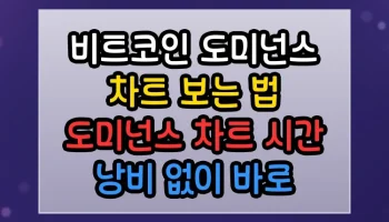 비트코인 도미넌스 차트 보는 법 도미넌스 차트 시간 낭비 없이 바로 써먹는 꿀정보 비트코인 도미넌스 차트 보는 법 도미넌스 차트 썸네일
